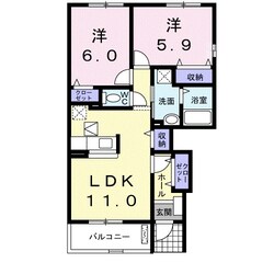 フェリーチェ太子の物件間取画像